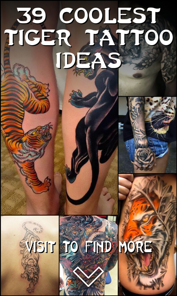 39 Coolest Tiger tattoo ideas