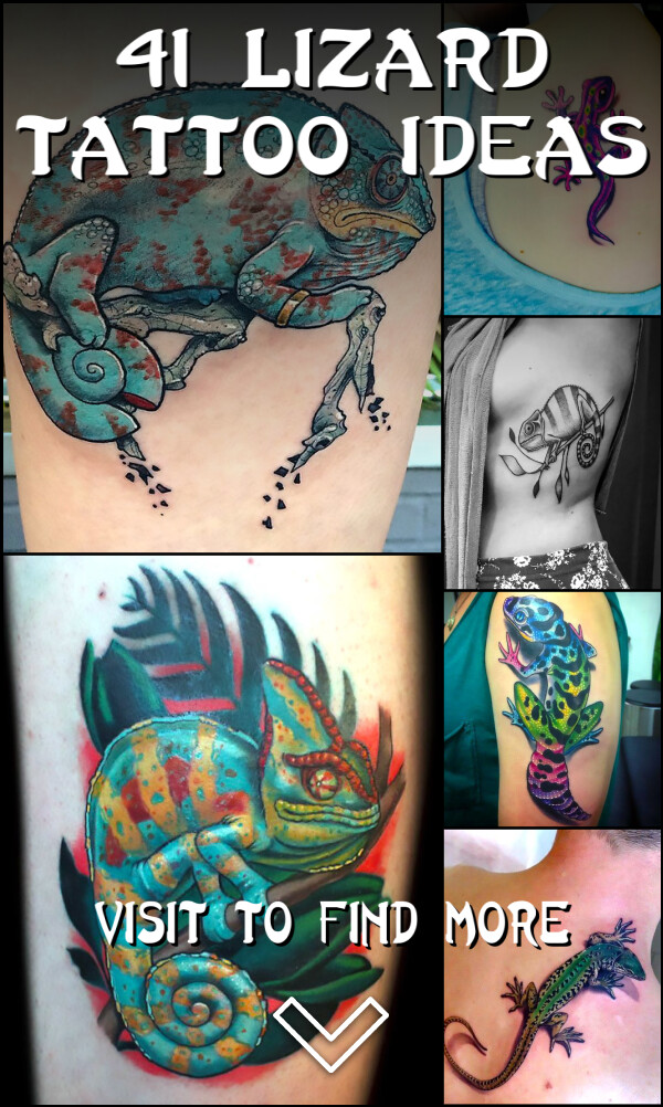41 Lizard Tattoo Ideas