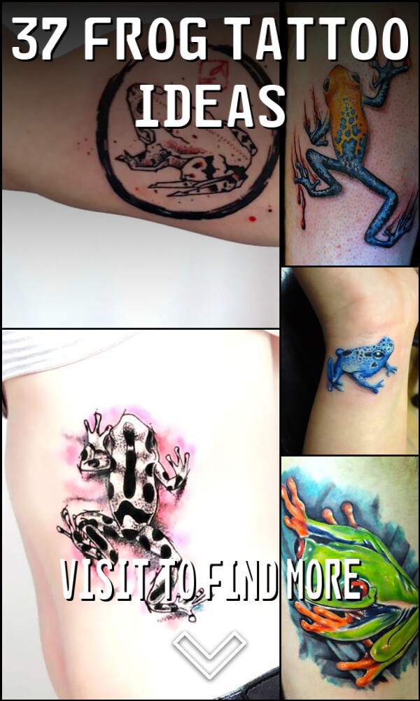 37 Frog Tattoo Ideas