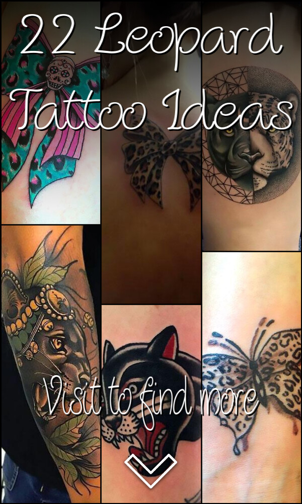 22 Leopard Tattoo Ideas