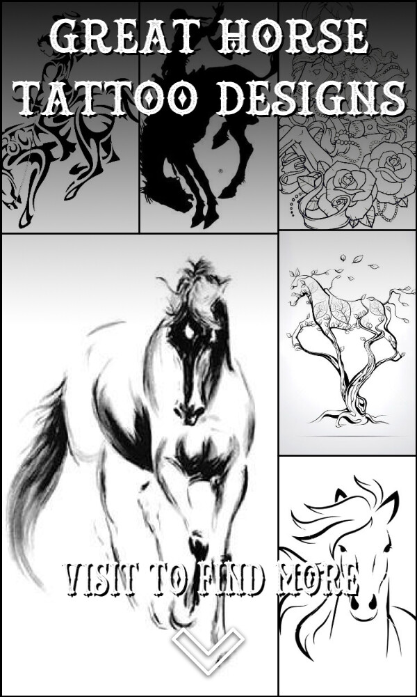39 Great Horse tattoo designs