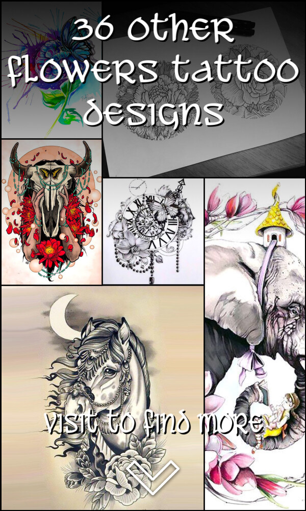 36 Other Flowers Tattoo Designs