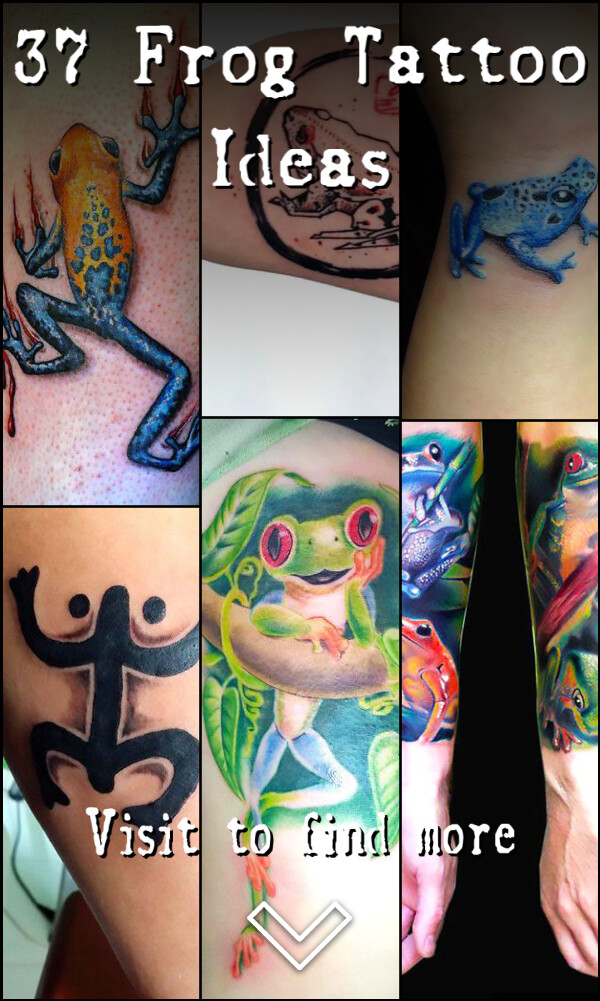 37 Frog Tattoo Ideas