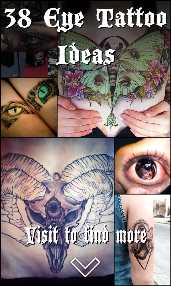 38 Eye Tattoo Ideas