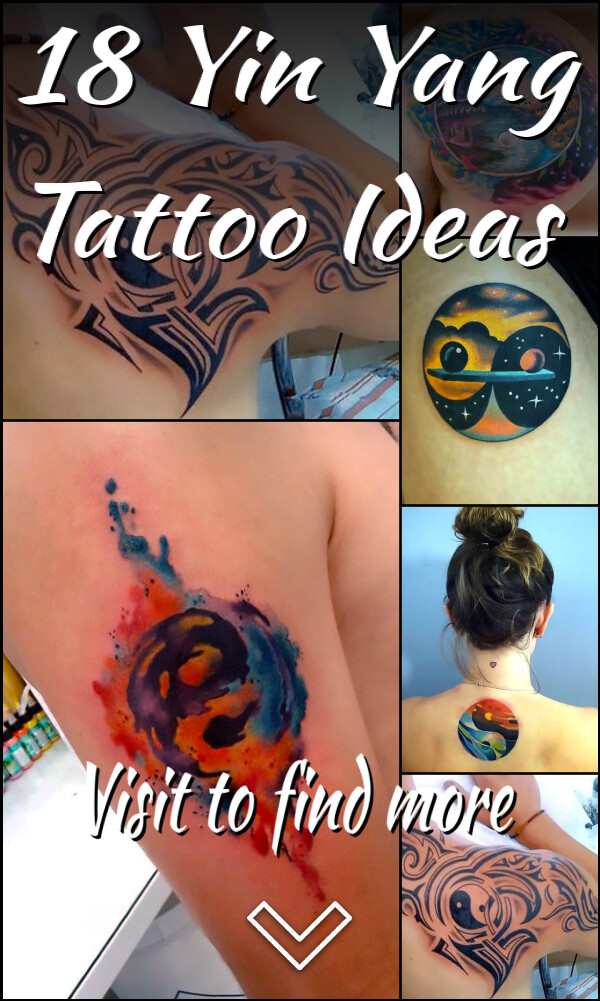 18 Yin Yang Tattoo Ideas