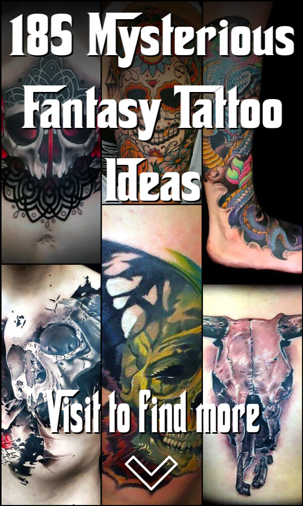 185 Mysterious Fantasy Tattoo Ideas