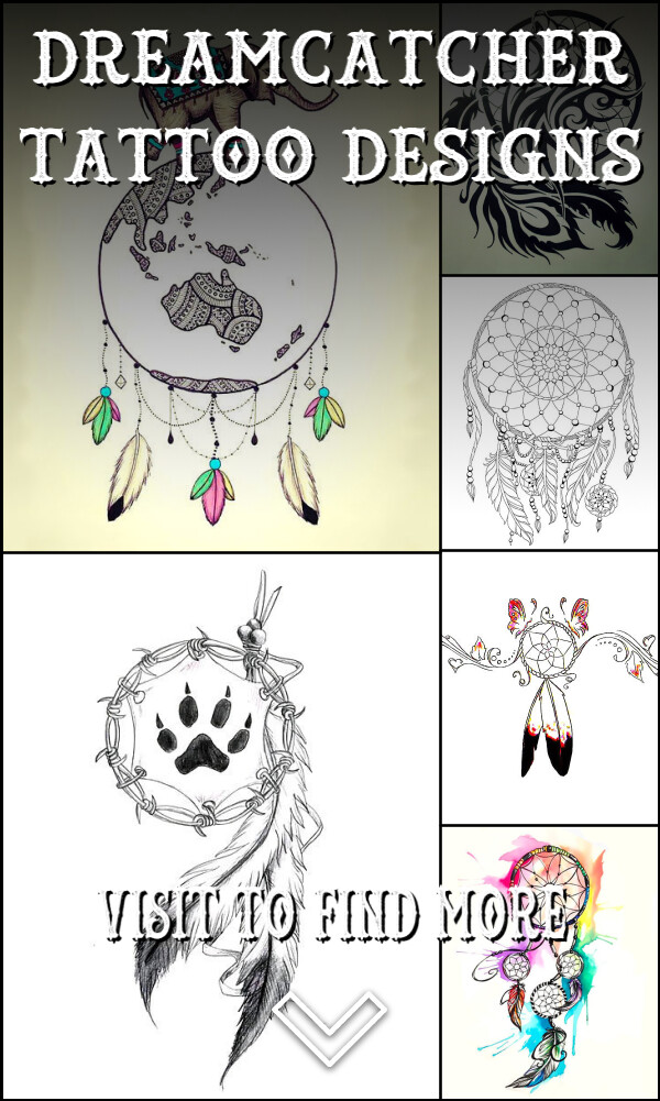 12 Dreamcatcher Tattoo Designs