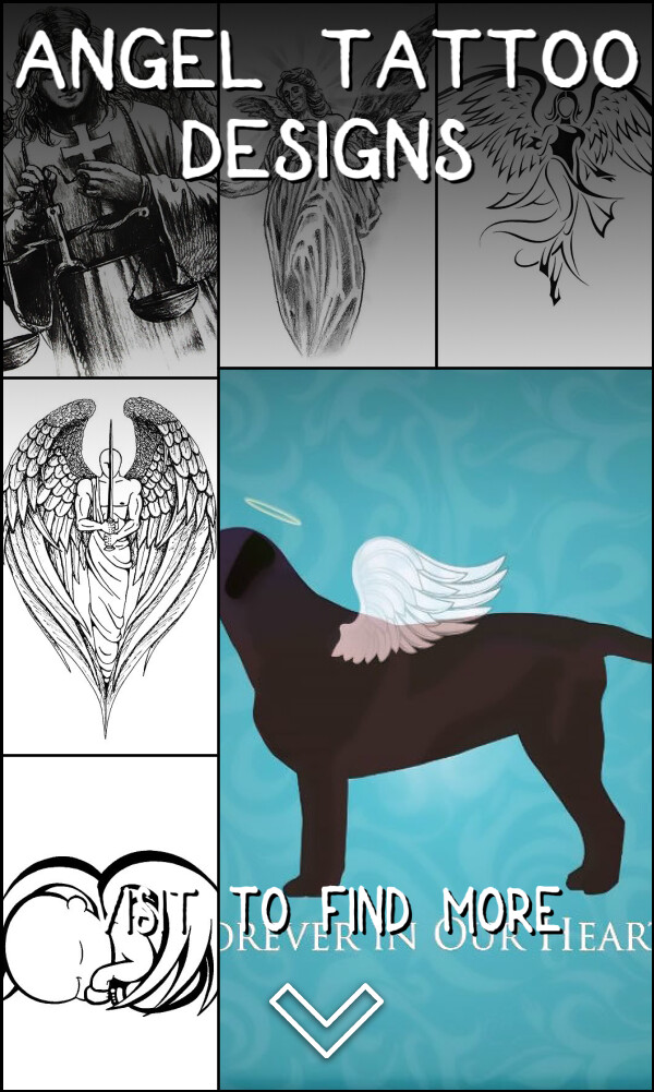 20 Angel Tattoo Designs