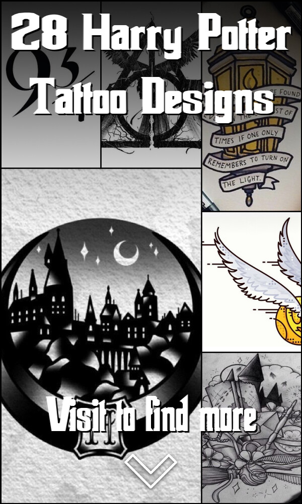 28 Harry Potter Tattoo Designs