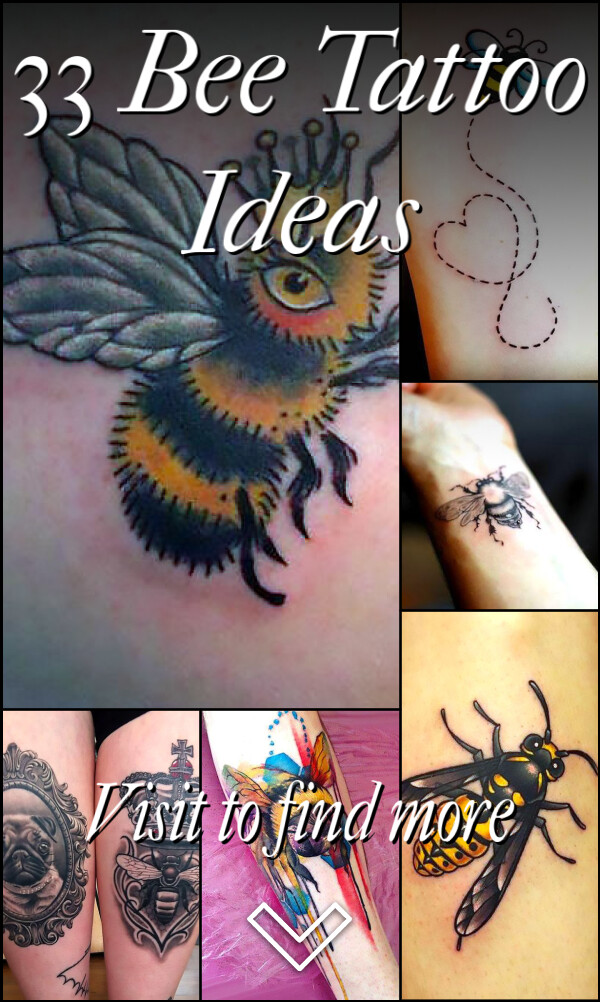 33 Bee Tattoo Ideas