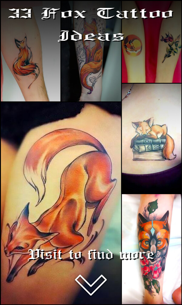 33 Fox Tattoo Ideas