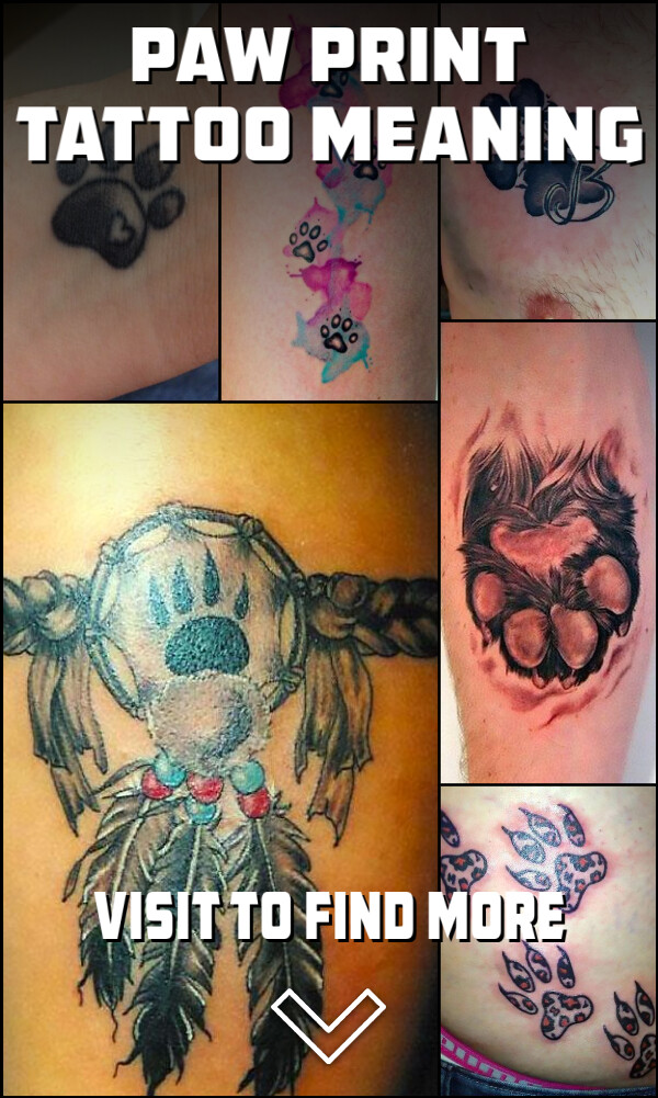 Paw Print Tattoo Meaning