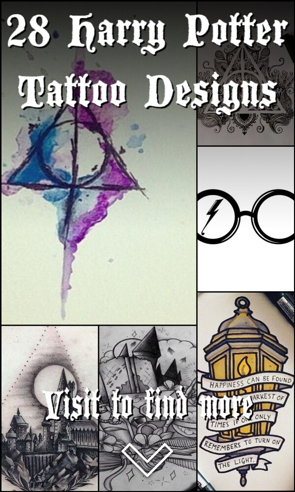 28 Harry Potter Tattoo Designs