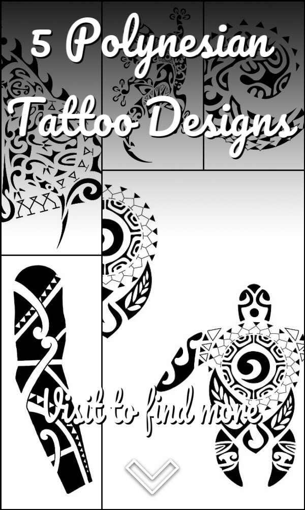 5 Polynesian Tattoo Designs