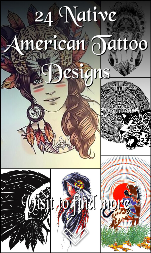 24 Native American Tattoo Designs