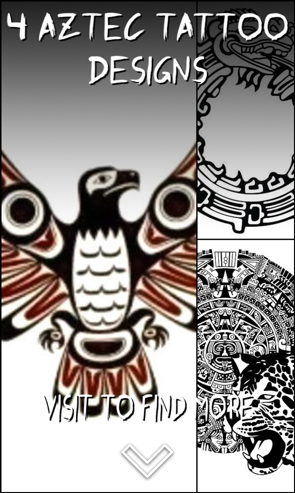 4 Aztec Tattoo Designs