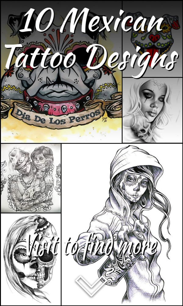 10 Mexican Tattoo Designs
