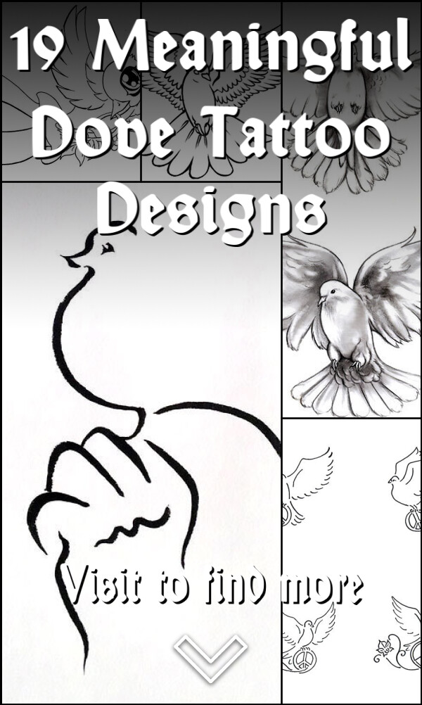 19 Meaningful Dove Tattoo Designs