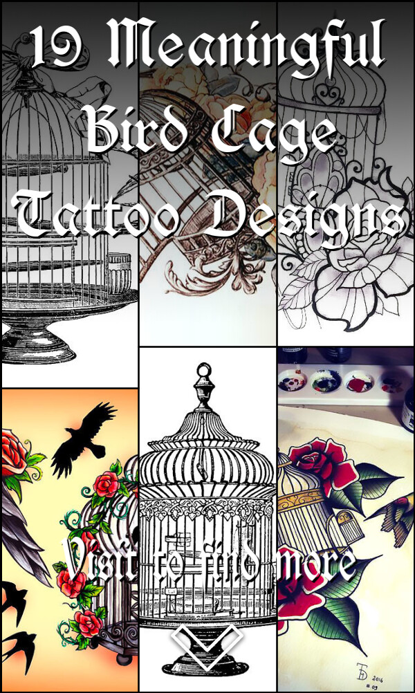 19 Meaningful Bird Cage Tattoo Designs