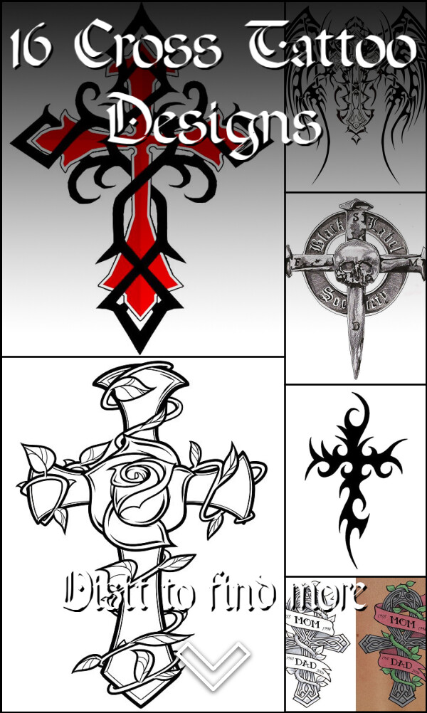 16 Cross Tattoo Designs