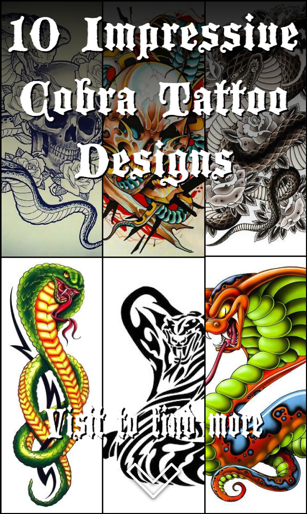 10 Impressive Cobra Tattoo Designs