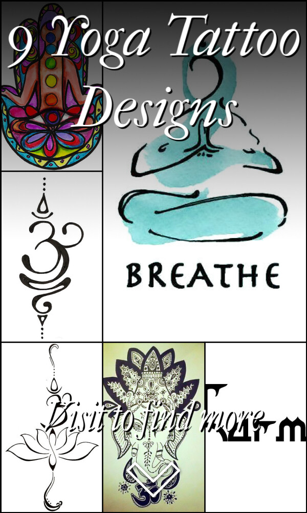 9 Yoga Tattoo Designs