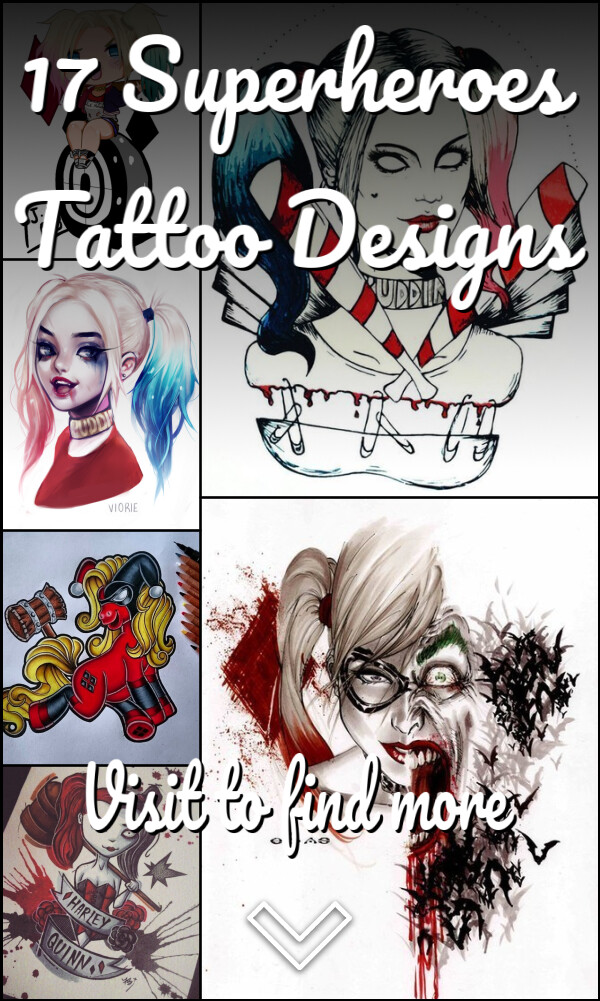 17 Superheroes Tattoo Designs