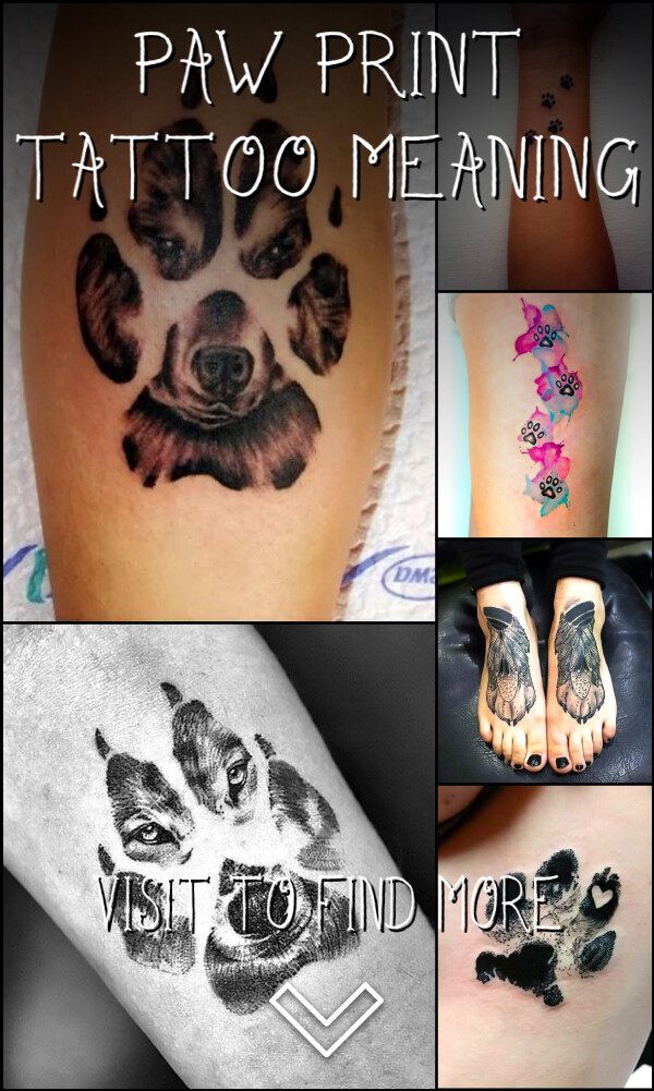 Paw Print Tattoo Meaning