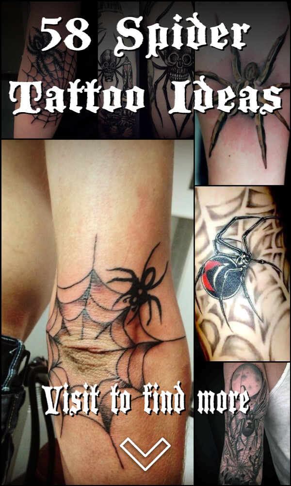 58 Spider Tattoo Ideas