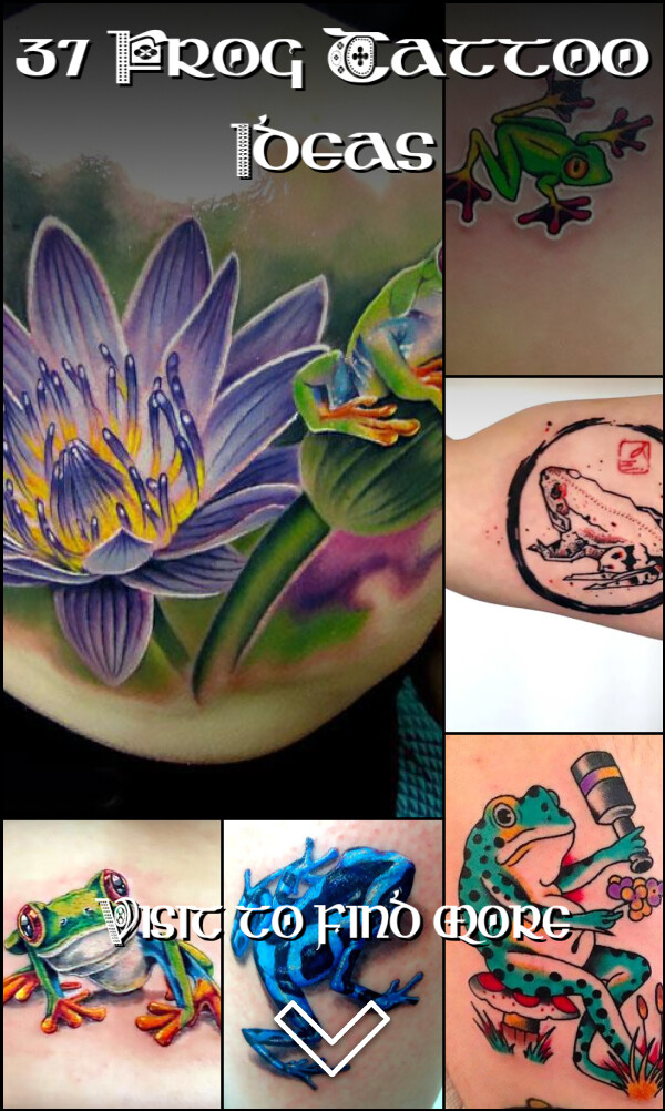 37 Frog Tattoo Ideas