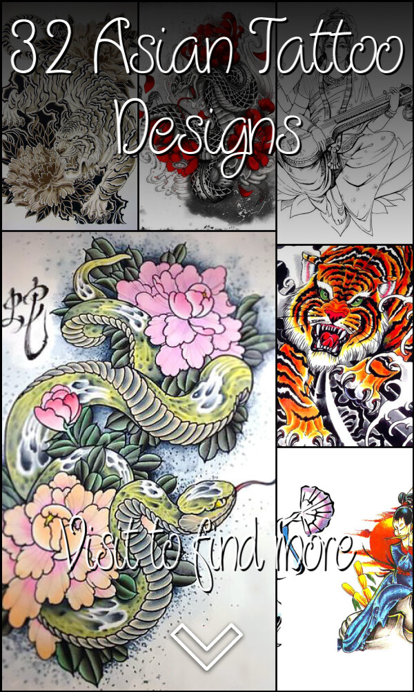 32 Asian Tattoo Designs