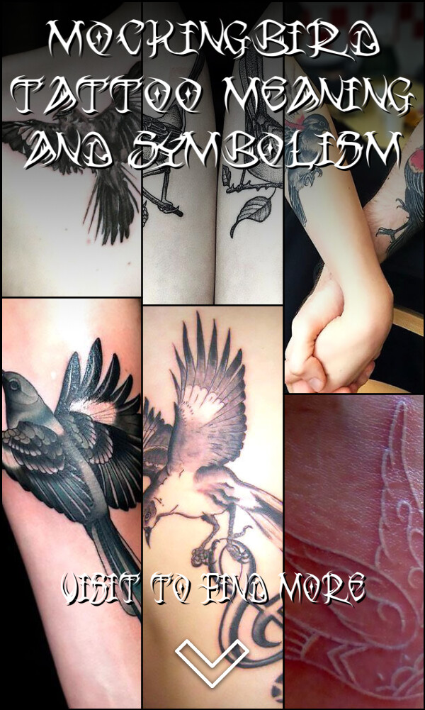 Mockingbird Tattoo Meaning and Symbolism