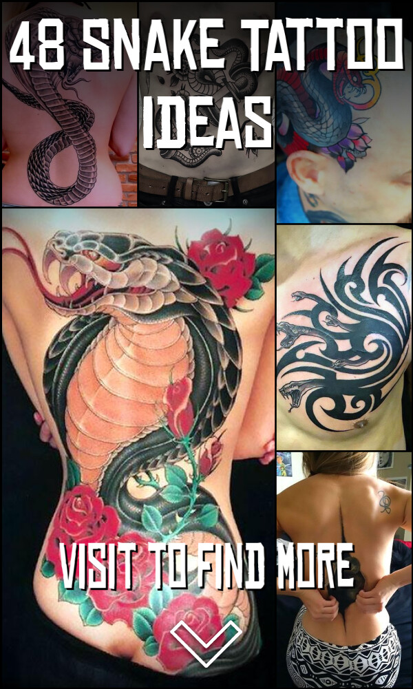 48 Snake Tattoo Ideas