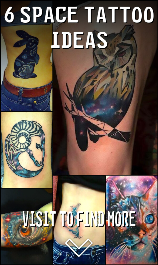 6 Space Tattoo Ideas