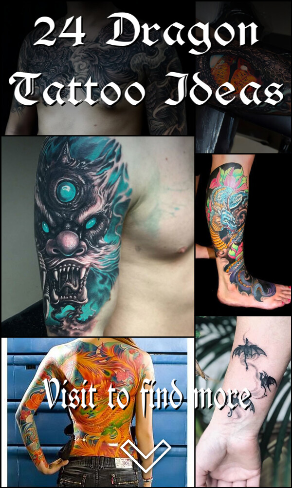 24 Dragon Tattoo Ideas