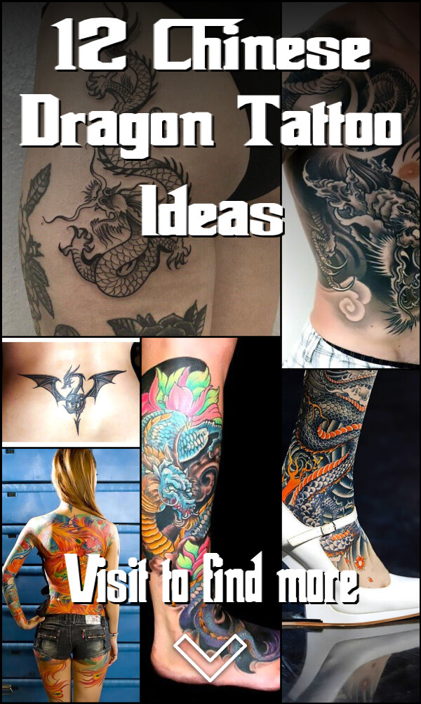 12 Chinese Dragon Tattoo Ideas