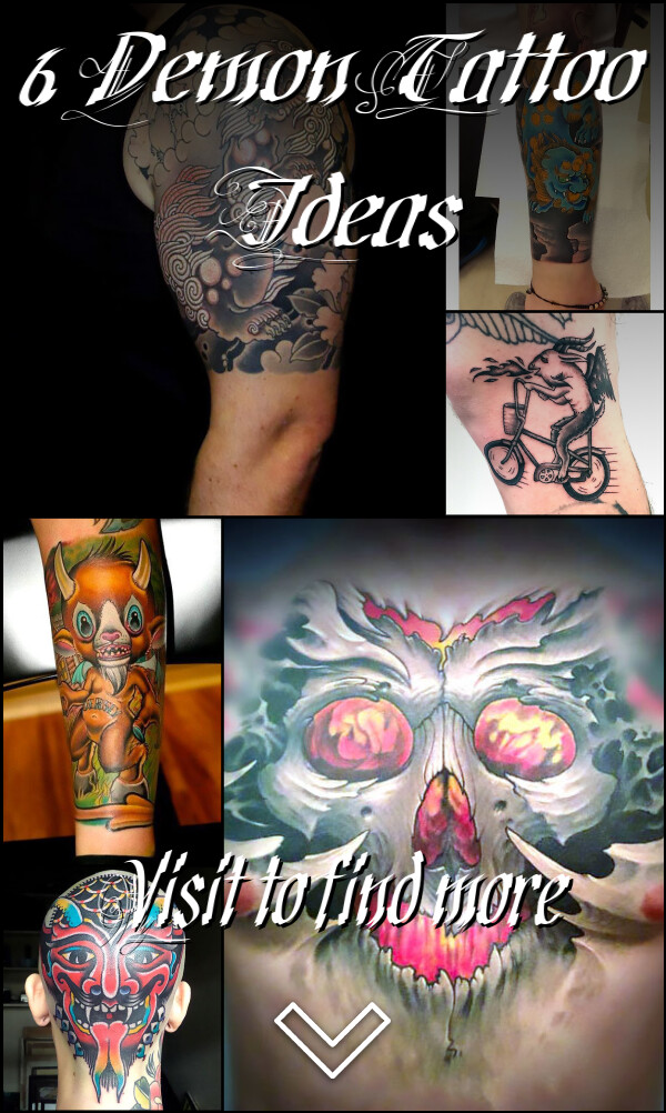 6 Demon Tattoo Ideas