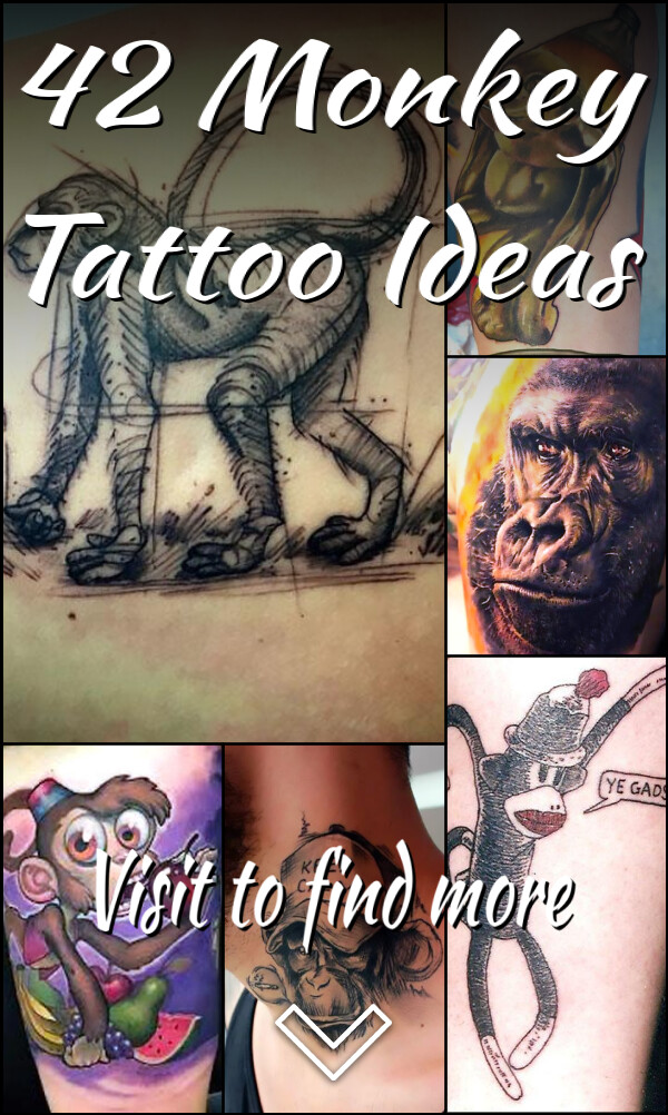42 Monkey Tattoo Ideas