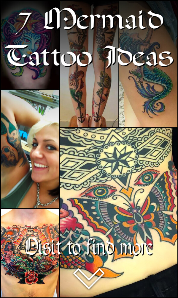 7 Mermaid Tattoo Ideas