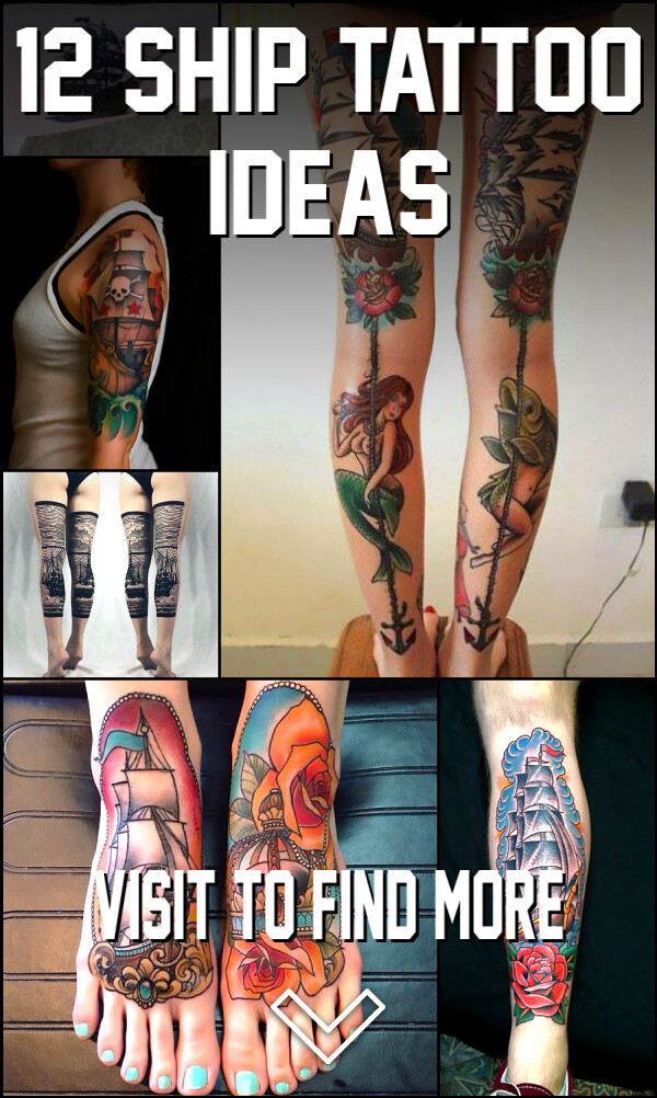 12 Ship Tattoo Ideas