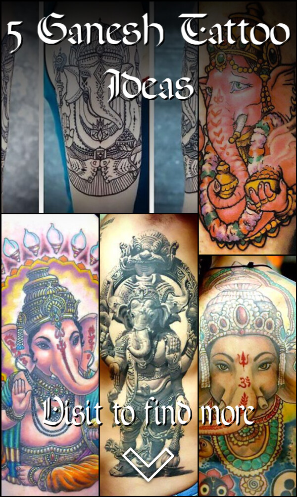 5 Ganesh Tattoo Ideas