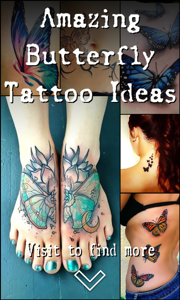 Amazing Butterfly Tattoo Ideas