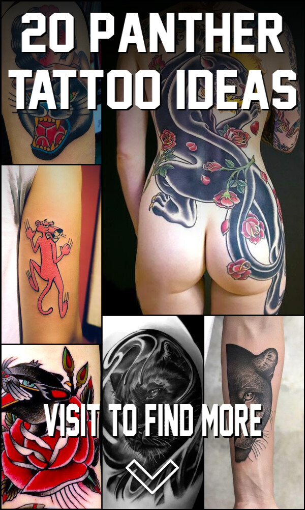 20 Panther Tattoo Ideas