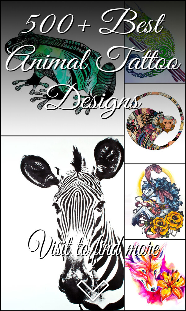 500+ Best Animal Tattoo Designs