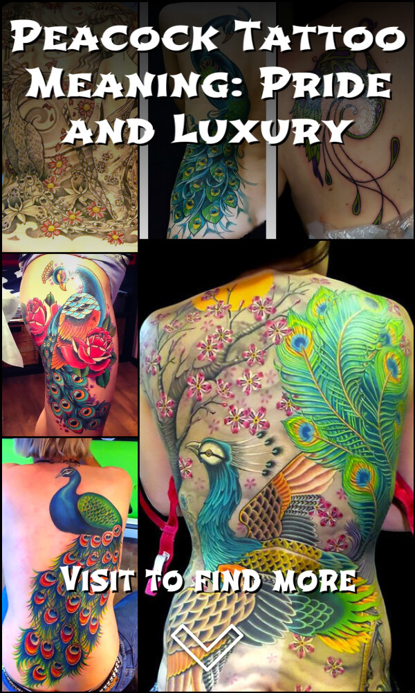 Peacock Tattoo Meaning: Pride and Luxury