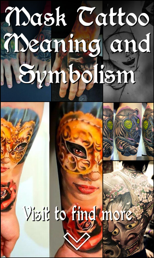 Mask Tattoo Meaning and Symbolism