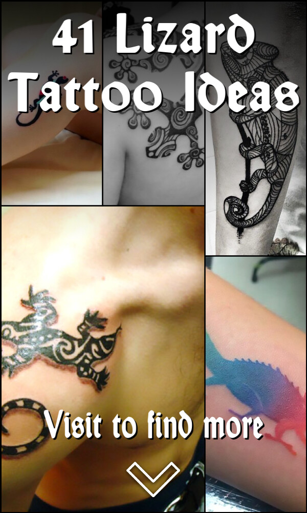 41 Lizard Tattoo Ideas