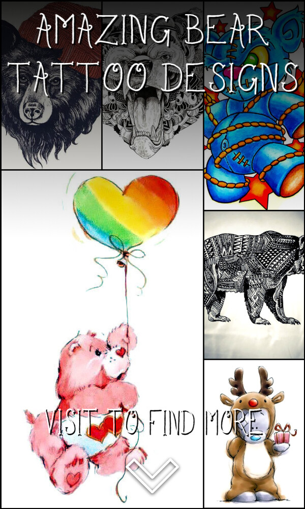 60 Amazing Bear Tattoo Designs
