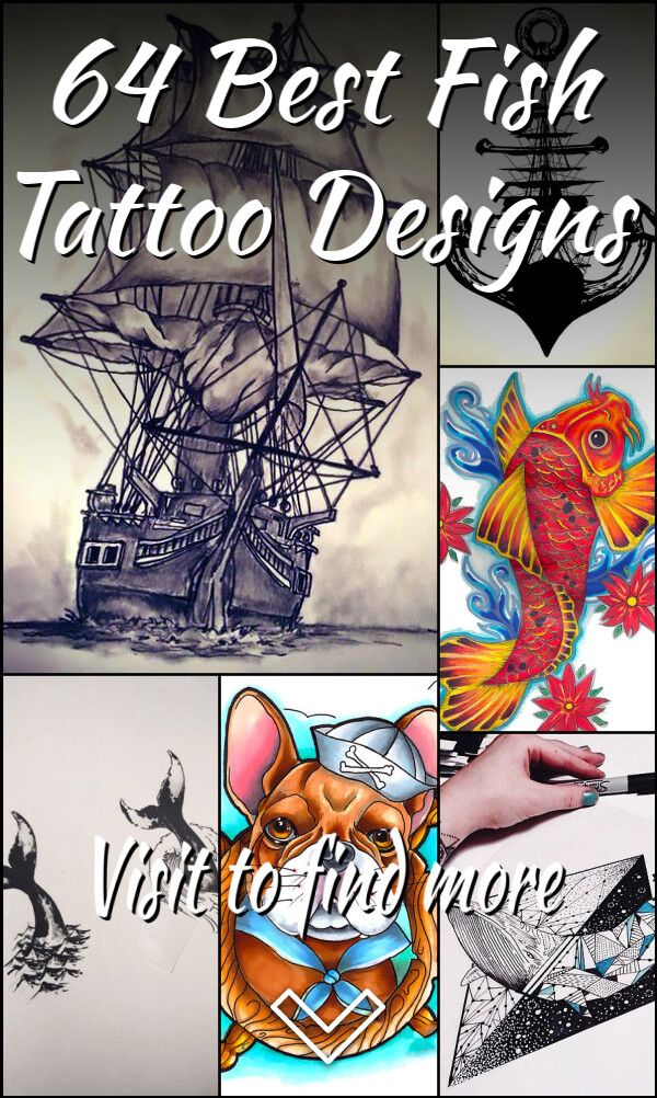 64 Best Fish Tattoo Designs