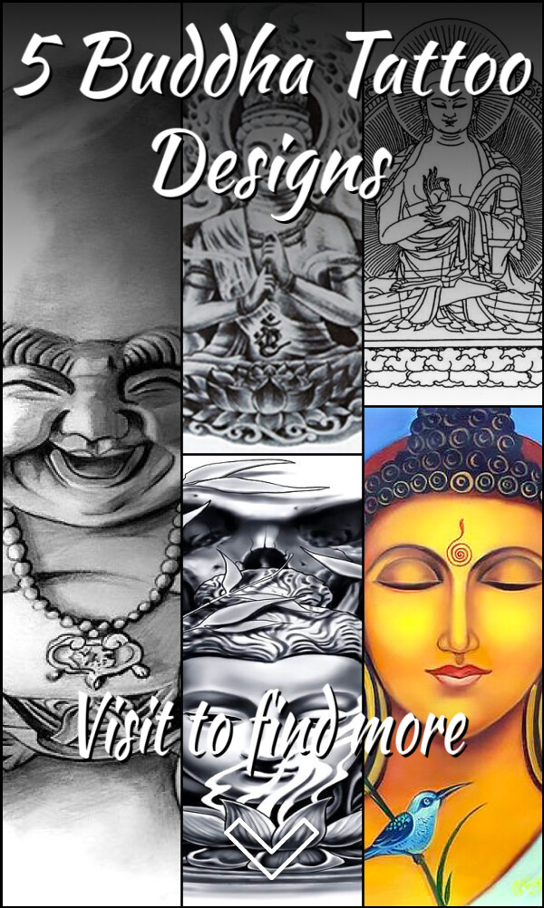5 Buddha Tattoo Designs